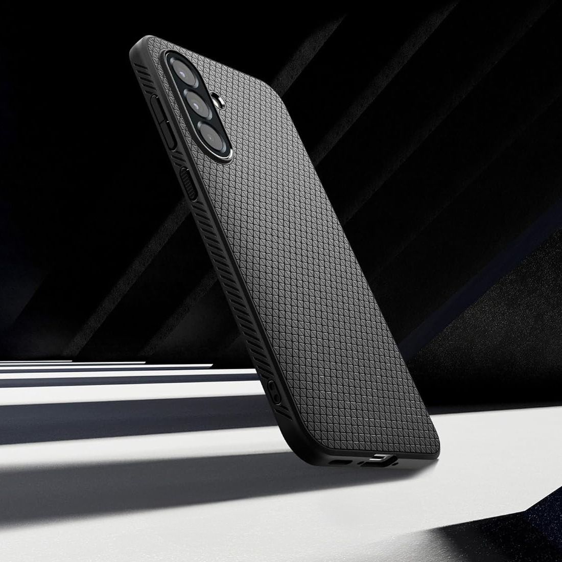 Etui Spigen Liquid Air do Samsung Galaxy A56 5G, czarne